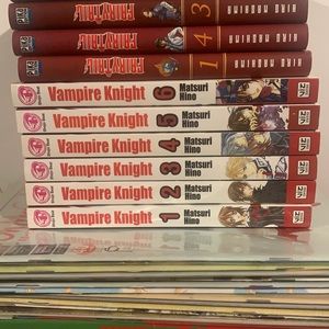 Vampire knight volumes 1-6 in English